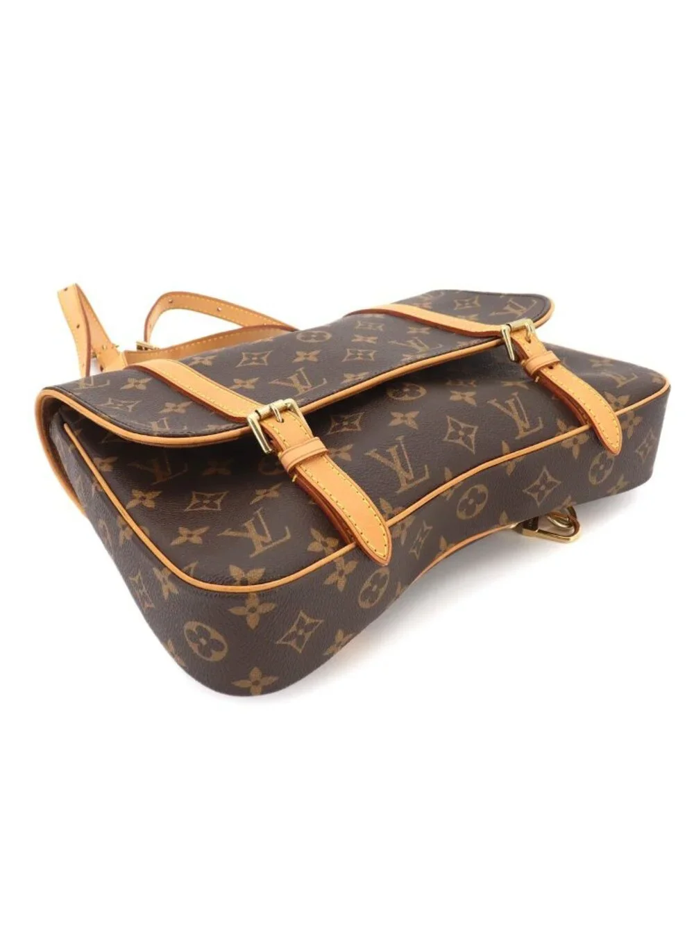Louis Vuitton Monogram Marelle Sac a Dos Backpack Shoulder Bag Brown